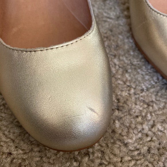 NWOT Madewell Ella Pump in Metallic, size 6 - Picture 9 of 9
